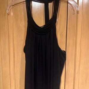 Ella Moss Black Sleeveless Blouse